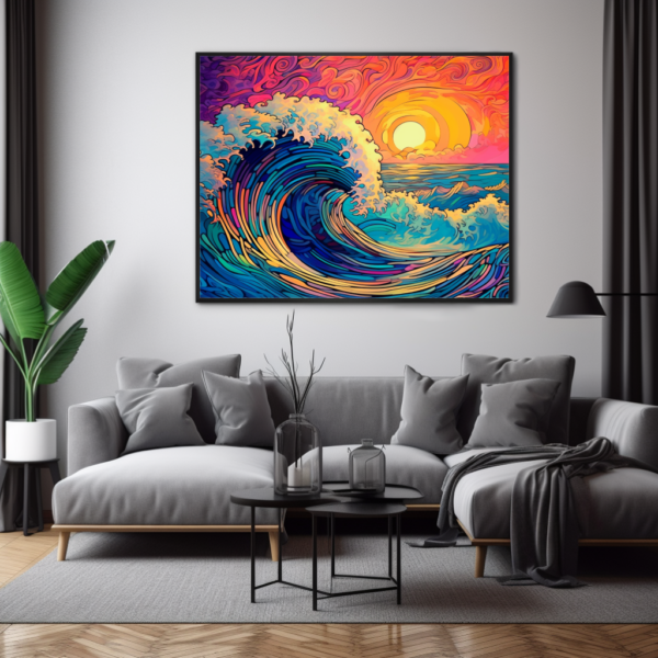 Psychedelic Ocean Waves